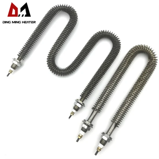 Coil Stainless Steel Finned Heating Element