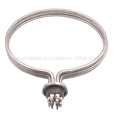 Round Shape Kettle Resistance Heating Element with Three Pipes